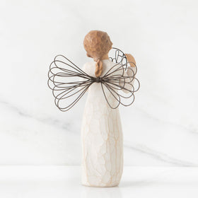 Willow Tree Just for You Angel features the enclosure card with sentiment for gifting.