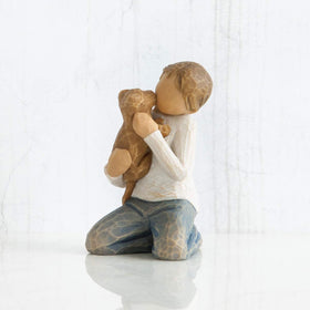 Willow Tree Kindness figure with sentiment card, thoughtful gift idea for pet lovers