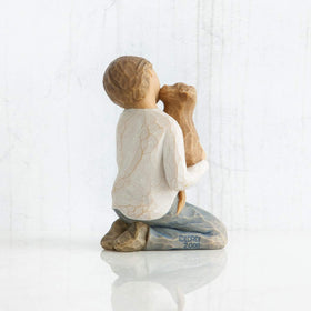 Willow Tree Kindness ensemble shown for a family-grouping concept