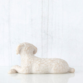 Willow Tree Love My Dog with gift box and sentiment tag for gifting.
