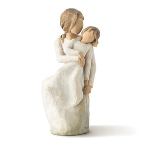 Willow Tree motherdaughter figure with laughter card, sentimental gift idea