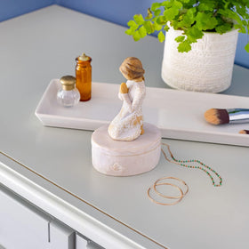 Willow Tree gift-ready keepsake box for milestones and rituals.