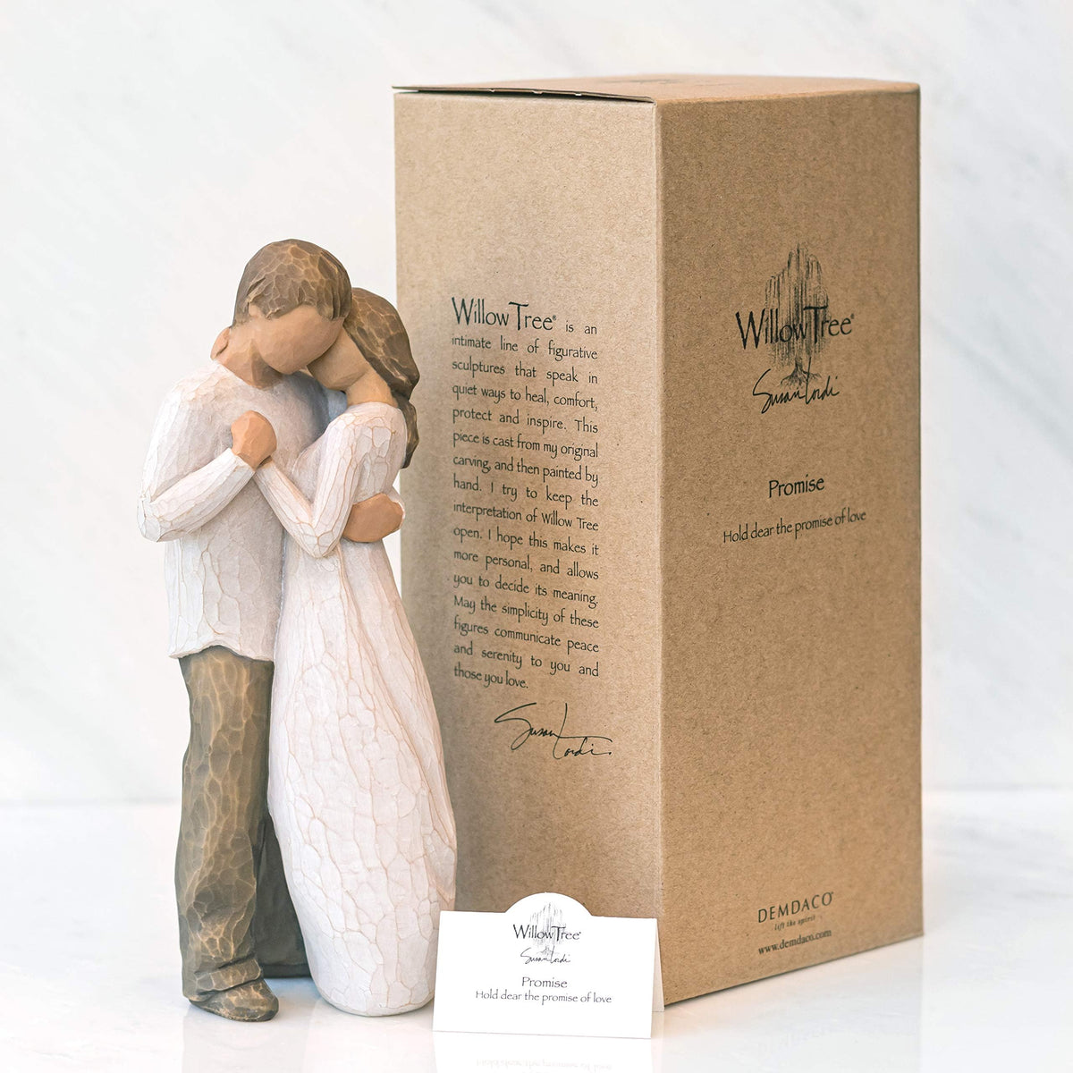 Willow Tree Promise ready gift box simplifies thoughtful gifting.