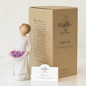 Willow Tree Simple Joys display-ready keepsake for home shelves and mantels.