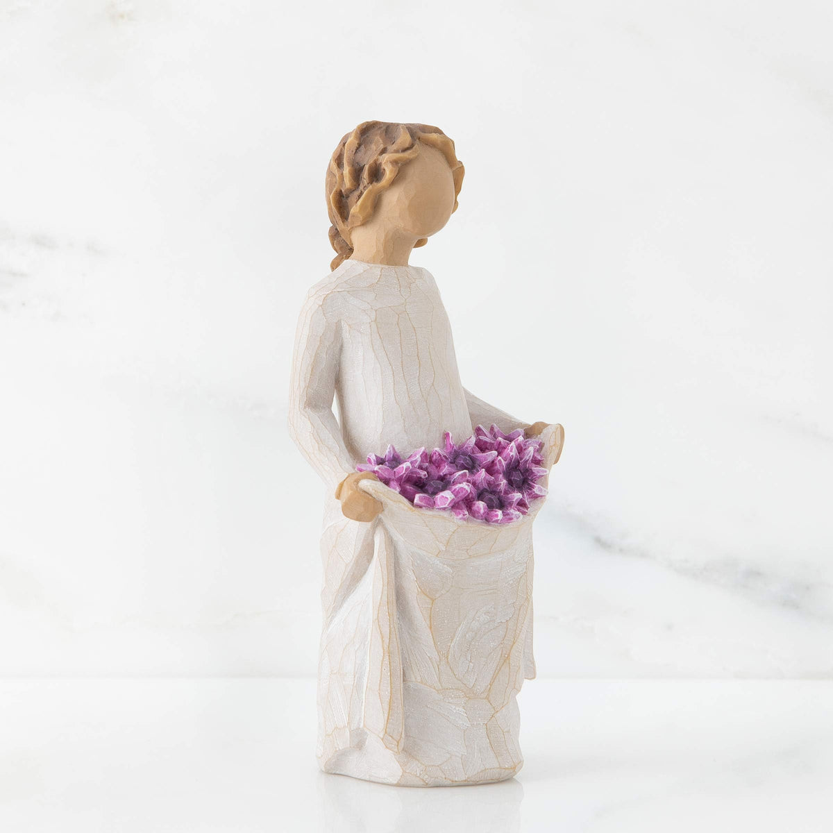 Willow Tree Simple Joys enclosure card sentiment enhances personal gifting.
