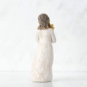 Willow Tree Warm Embrace enclosure card conveys warmth among loved ones.