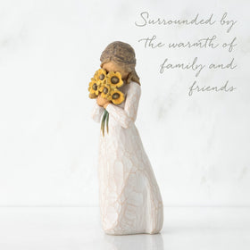 Willow Tree Warm Embrace arrives gift-ready for easy gifting.