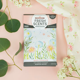 WillowBrook Fresh Scents packaging showcases artful design, gift-ready packaging.