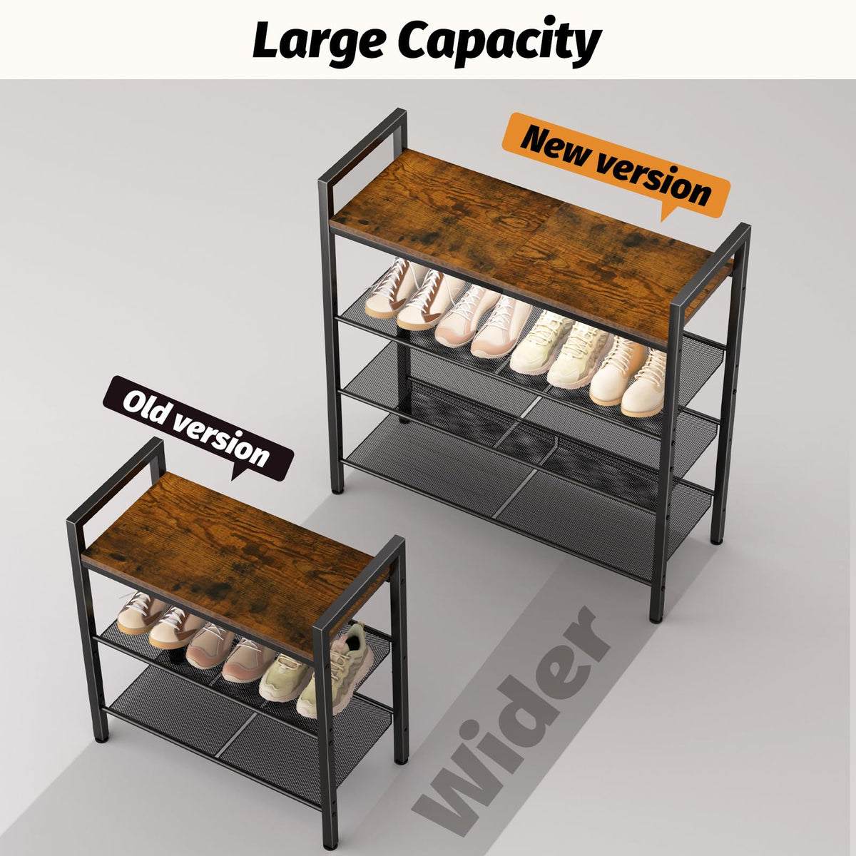 WIN4ALL adjustable-shelves design allows customizing storage and display.