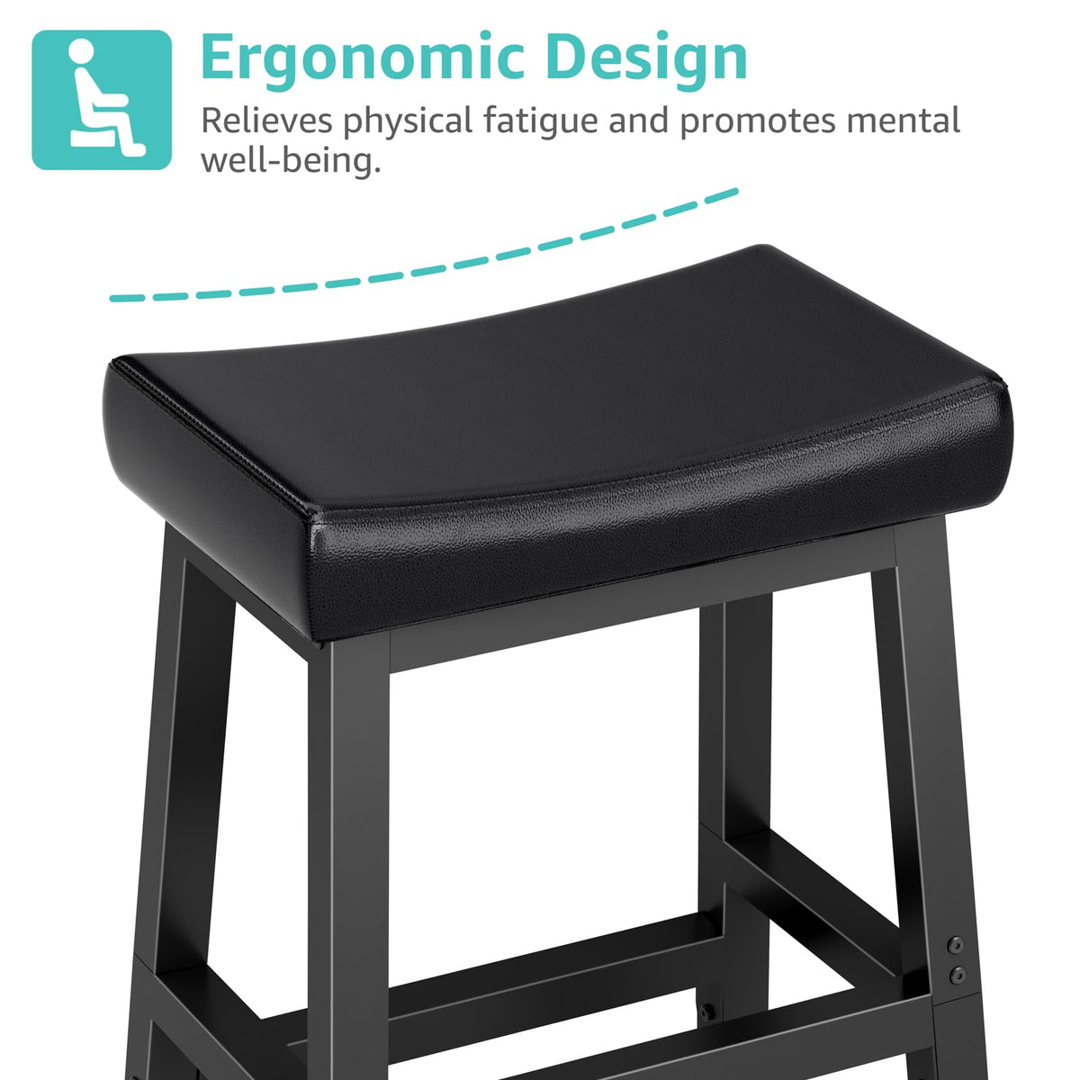 WINAZ bar stool suitable for indoor and covered outdoor use.