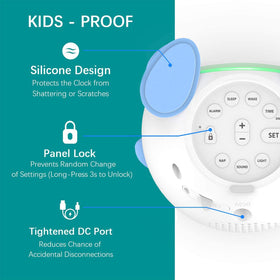 Windflyer child-lock and memory battery prevent accidental changes.