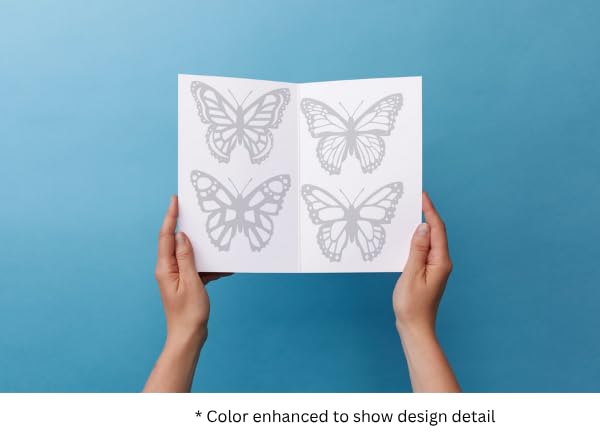 WindowAlert butterfly decal sheet 05 elevates curb appeal while helping birds notice glass