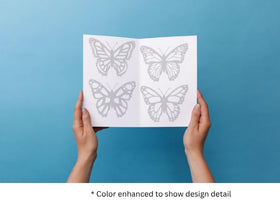 WindowAlert butterfly decal sheet 05 elevates curb appeal while helping birds notice glass