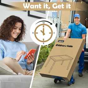 Wingyz design patent label highlights trusted design quality on the table.