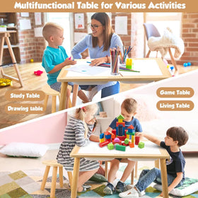 WINGYZ Sensory Table solid wood frame offers durability with light weight.