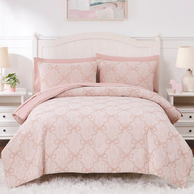 Wink Deer Pink Diamond comforter full size with plush filling for cozy nights