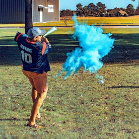 Winsharp powder puff explosion mid-reveal moment