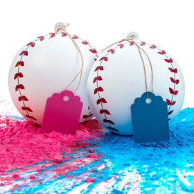 Winsharp blue powder baseball ready for dramatic swing reveal