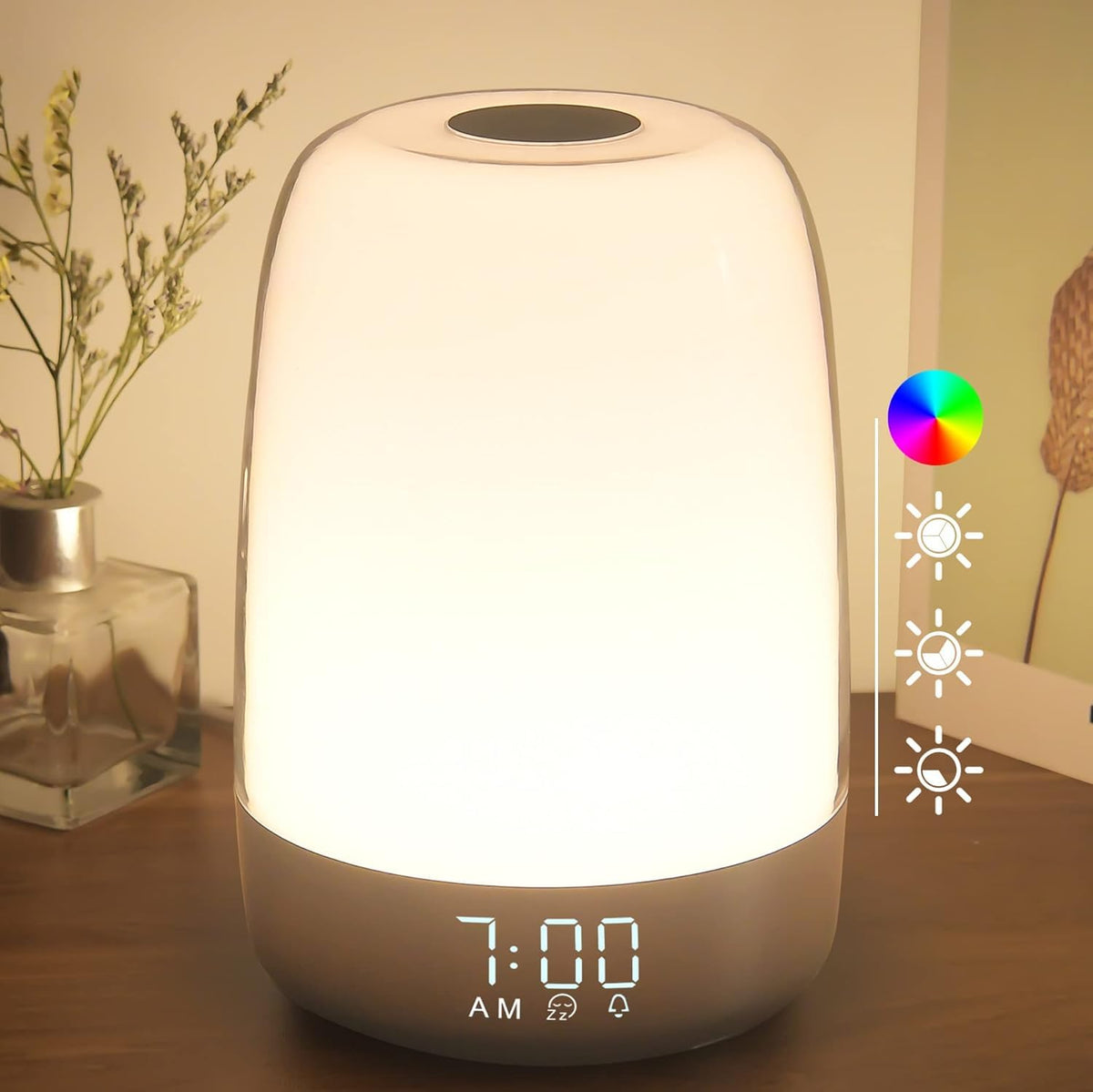 Winshine Touch Wake Up Night Light with touch control for gentle morning awakening.