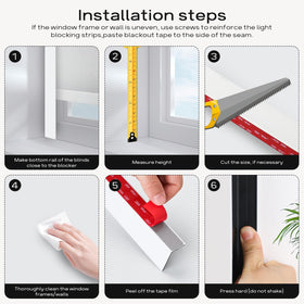 WINSMAR easy install for bedroom and nursery, tool-free and quick.