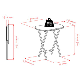Winsome Corbett multipurpose tables suitable for crafts, puzzles, or work at home.