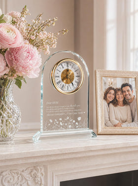 WinTaim clock with weighted base ensures stable display.