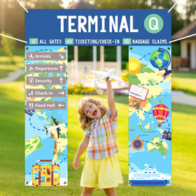 Wiooffen airport terminal door decor setup for easy, stylish assembly