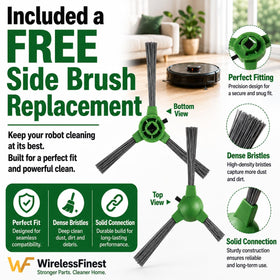 WirelessFinest 3-prong connector notice ensures correct compatibility