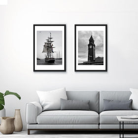 Wiscet 20x30 frame set 3 matte compatibility shows 18x24 with mat option