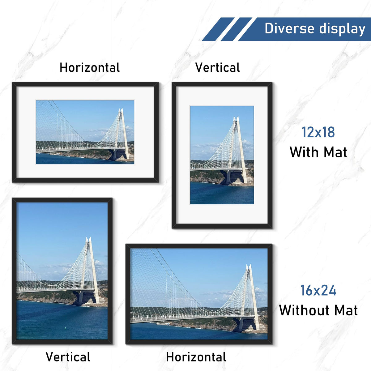 Wiscet easy-open back panel for quick photo swaps