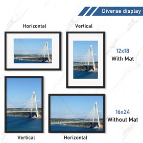 Wiscet easy-open back panel for quick photo swaps