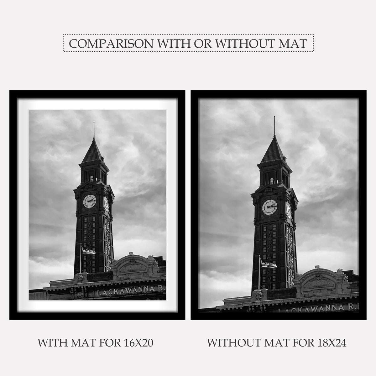 Wiscet frame without mat displaying crisp 18x24 artwork or photos.