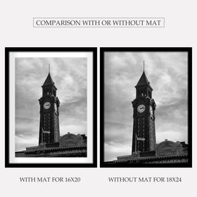 Wiscet frame without mat displaying crisp 18x24 artwork or photos.