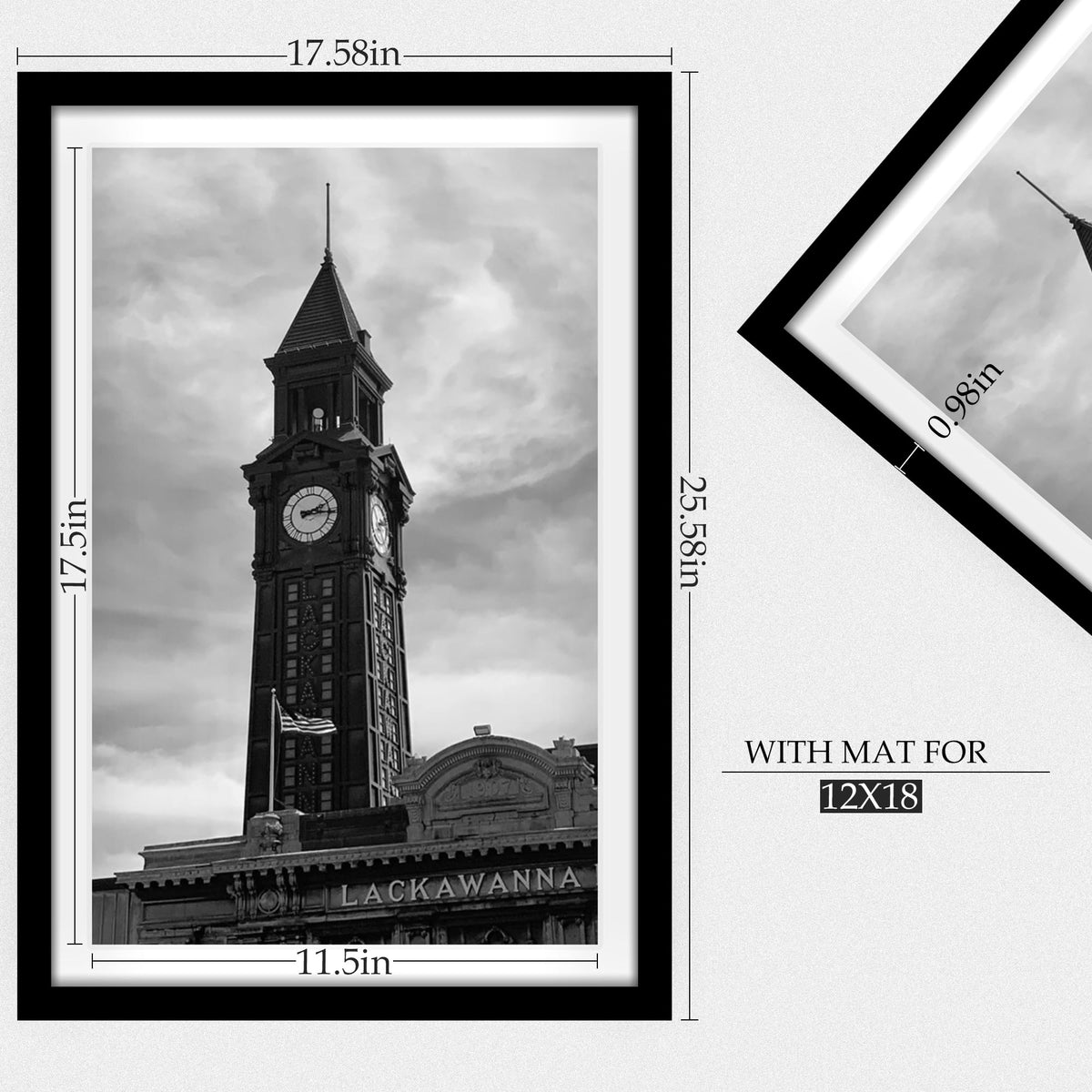 Wiscet high-definition plexiglass protects photos clearly