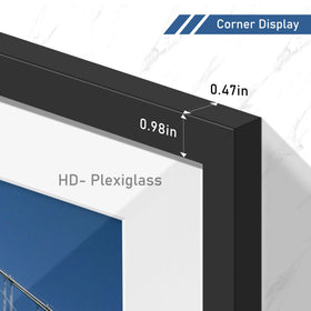 Wiscet rotating back panel buckles enable easy photo swapping