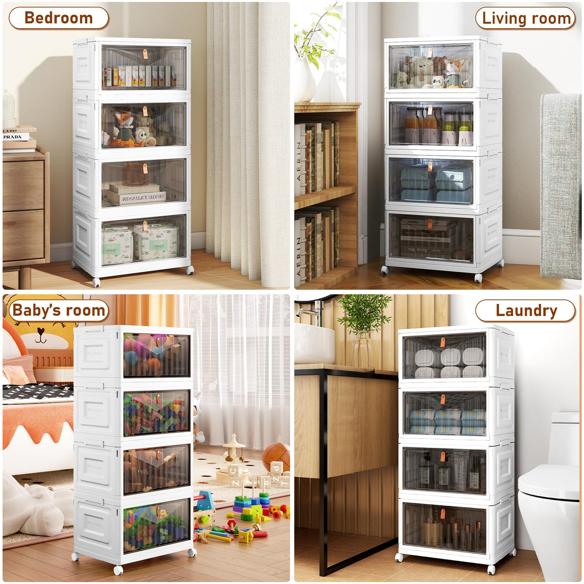 Wise Oannes translucent fronts for quick content checks.