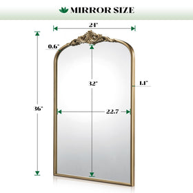 Wiserset mirror over sink in bathroom elevates vanity style