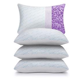 WISHSMILE cooling pillow cover with cool-to-touch fibers cools the night