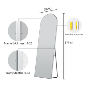 WISSMIELS distortion-free reflection helps quick fashion checks.