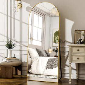 WISSMIELS wall-mount or floor-mirror setup for flexible room arrangement