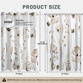 WITHLOC Water-repellent fabric helps keep the bathroom dry.