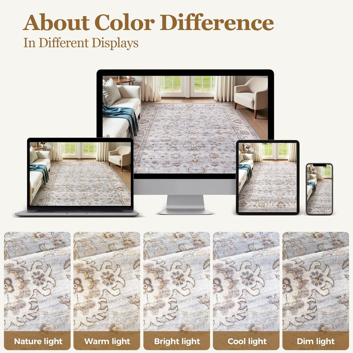 WITSHOCK versatile rug suits high-traffic spaces with easy upkeep.