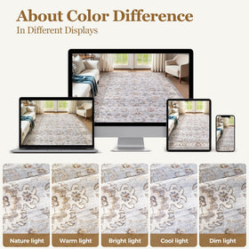 WITSHOCK versatile rug suits high-traffic spaces with easy upkeep.