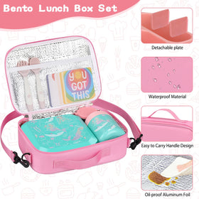 Wiwens insulated lunch bag keeps meals warm and easy to carry.