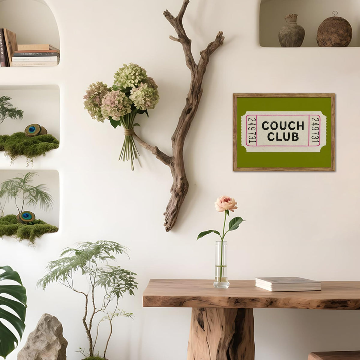 WLHARTT gift idea retro typography wall art for thoughtful decor