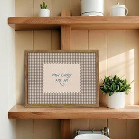 WLHARTT Preppy dorm decor wall art adds playful color to shared spaces.