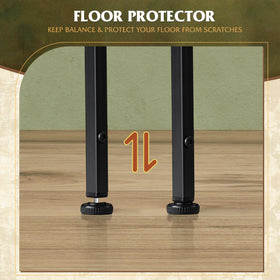 WLIVE 15mm metal frame with cross-support boosts durability and long-term stability
