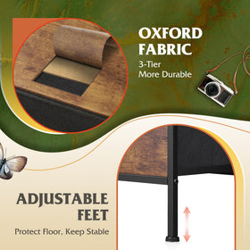 WLIVE dresser adjustable feet protect floors and level on uneven surfaces.