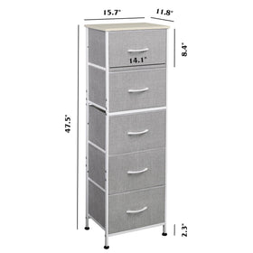WLIVE anti-tip accessories help keep the unit secure on uneven floors.