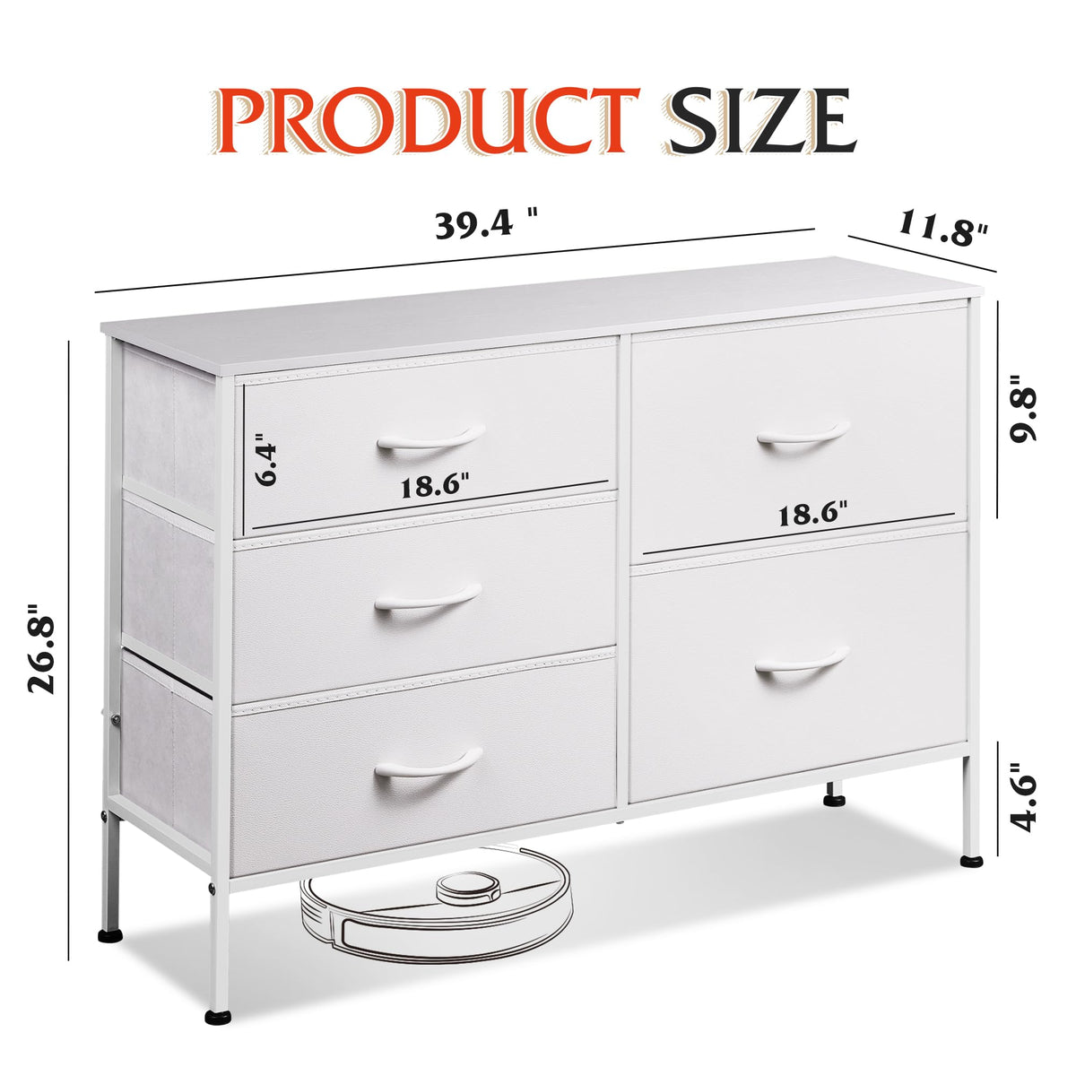 WLIVE dresser easy-assembly guide for quick setup